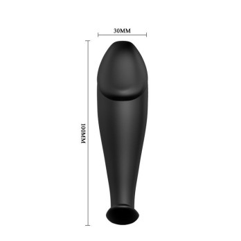 Pretty Love Bottom Silicone Anal Plug Penis Design 12 Modes Of Vibration