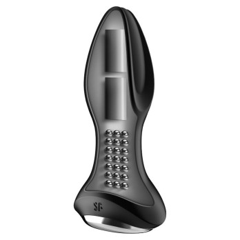 Satisfyer Rotator Plug 2+ Vibrating Plug App - Black