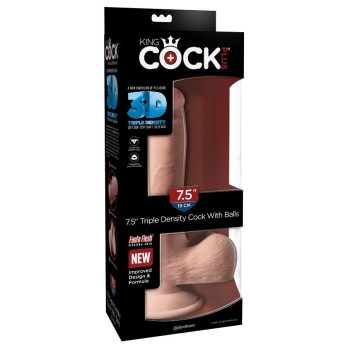 Kingcock Triple Density Cock 19 Cm