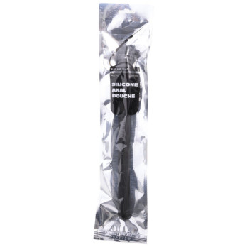 All Black - Shower Anal Silicone Sistema Stopper 27 Cm