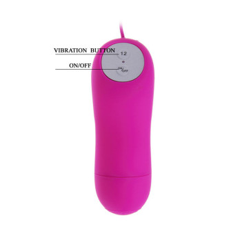 Baile Cute Secret Rabbit Vibrator Purple 12 Speed