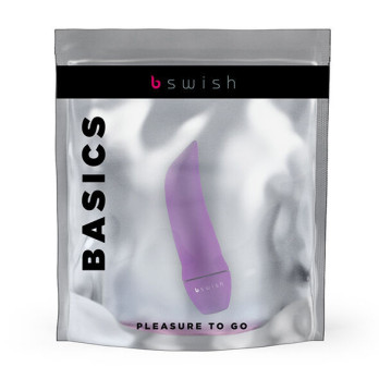 B Swish Bmine Basic Curve Bullet Vibrator Orchid