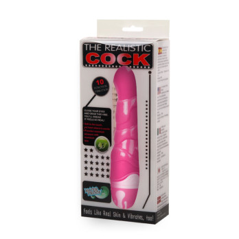 Baile The Realistic Cock Pink 21.8Cm