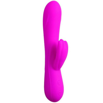 Pretty Love Flirtation - Barrette Vibrator With Clit Stimulation