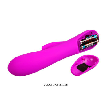 Pretty Love Flirtation - Barrette Vibrator With Clit Stimulation