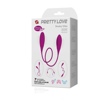 Deluxe Pretty Love Snaky Vibrator 7V