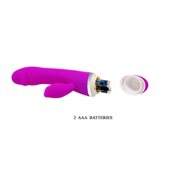 Pretty Love Flirtation - David Vibrator With Rabbit