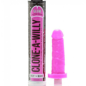 Clone A Willy Luminescent Pink Penis Cloner With Vibrator