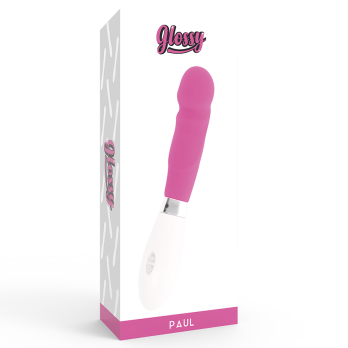 Glossy Paul Vibrator Pink