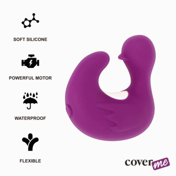 CovermeTrade - Duckymania Rechargeable Silicone Stimulating Duck Thimble