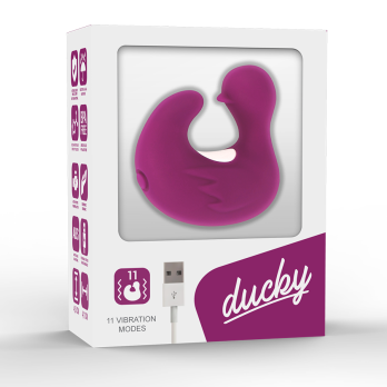 CovermeTrade - Duckymania Rechargeable Silicone Stimulating Duck Thimble