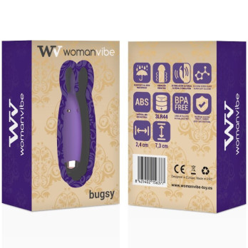 Womanvibe™ - Bugsy Silicone Rabbit Stimulator