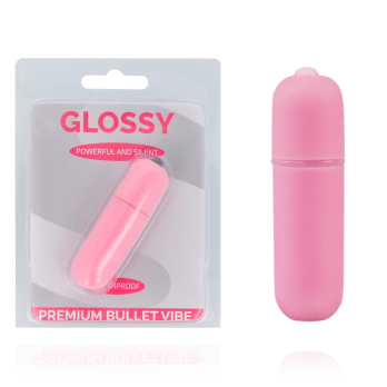 Glossy Premium Bullet Vibe Pink 10V