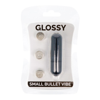 Glossy Small Bullet Vibe Black