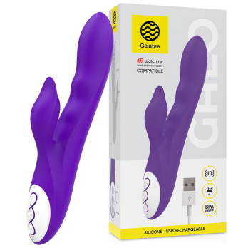 GalateaTrade - Galo Lilac Vibrator Compatible With Watchme Wireless Technology