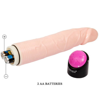 Colorful Sex Realistic Dildo Vibration And Rotacion Function 24 Cm