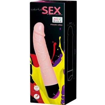 Colorful Sex Realistic Dildo Vibration And Rotacion Function 24 Cm