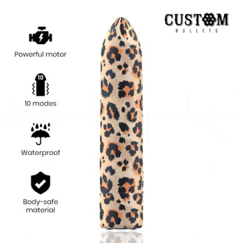 Custom Bullets Leopard Magnetic Bullet 10 Intensities