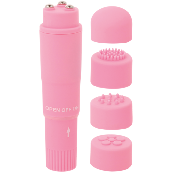 Glossy Kurt Pocket Massager Pink