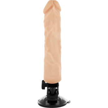 Basecock™ - Realistic Vibrator Remote Control Flesh 21 Cm