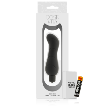 Dolce Vita™ - G-Spot Black Silicone