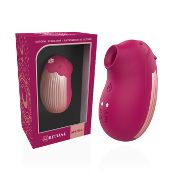 Rithual™- Shushu 2.O New Generation Clitoral Sucker Aqua Cerise