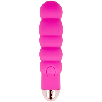 Dolce Vita™ - Rechargeable Vibrator Six Pink 7 Speeds