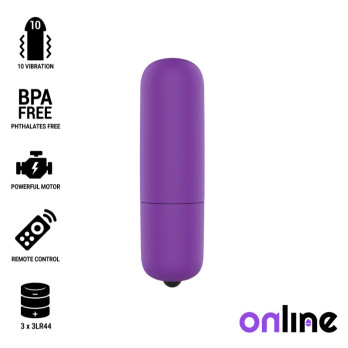 OnlineTrade- Mini Lilac Vibrating Bullet