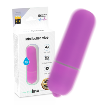 OnlineTrade- Mini Lilac Vibrating Bullet