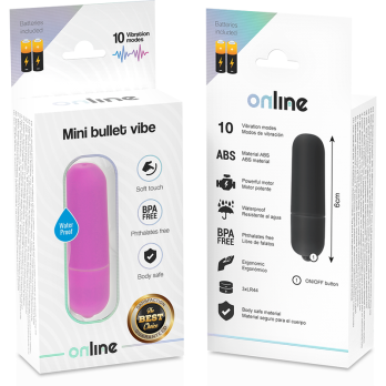 OnlineTrade- Mini Lilac Vibrating Bullet