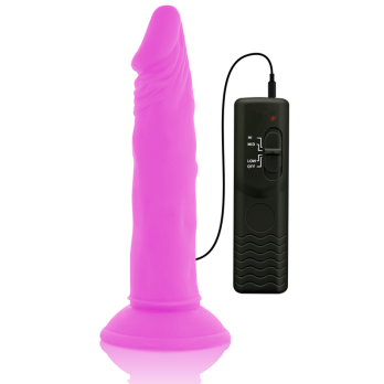 Diversia™ - Flexible Vibrating Dildo 23 Cm - Purple