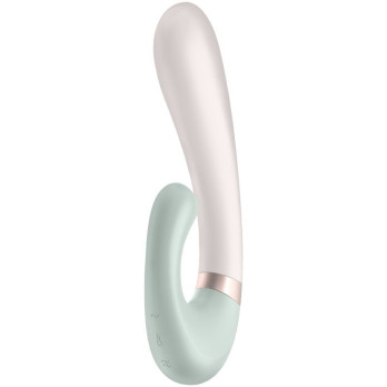 Satisfyer Heat Wave Vibrator App - White