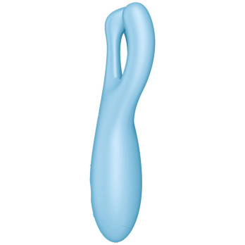 Satisfyer Threesome 4 Vibrator App - Blue