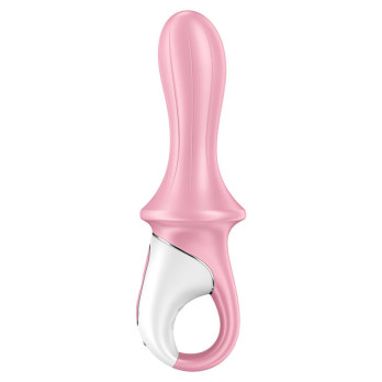 Satisfyer Air Pump Booty 5+ Inflatable Anal Vibrator - Pink