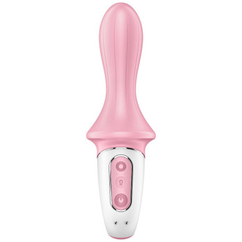 Satisfyer Air Pump Booty 5+ Inflatable Anal Vibrator - Pink