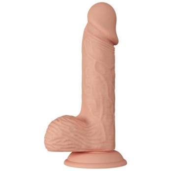 Beautiful Encounter Catoblepas Realistic And Flexible Dildo 20.6 Cm - Flesh