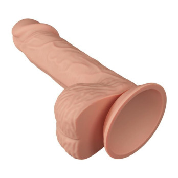 Beautiful Encounter Catoblepas Realistic And Flexible Dildo 20.6 Cm - Flesh