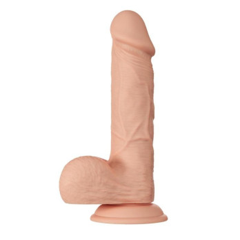 Beautiful Encounter Bahamut Realistic And Flexible Dildo 21.8 Cm - Flesh