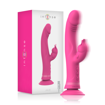 Intense™ - Julio Vibrator Rabbit Silicone Pink