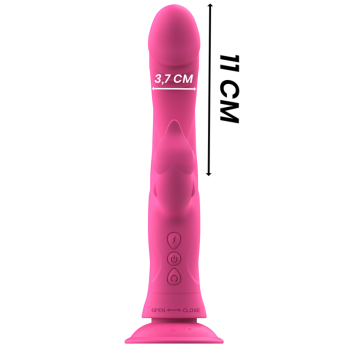 Intense™ - Julio Vibrator Rabbit Silicone Pink