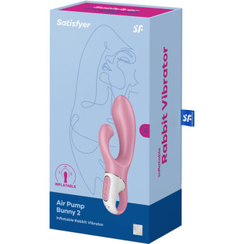 Satisfyer - Air Pump Bunny 2 Ancient Pink