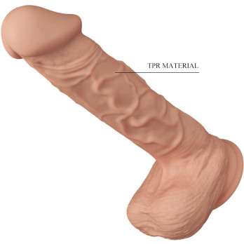 Beautiful Encounter Bergrisi Realistic And Flexible Dildo 26 Cm - Flesh