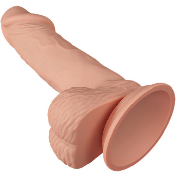 Beautiful Encounter Zebulon Realistic And Flexible Dildo 19,4 Cm - Flesh