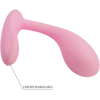 Pretty Love - Baird G-Spot 12 Vibration Settings Rechargeable Pink App