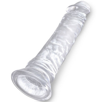 King Cock - Clear Realistic Penis 19.7 Cm Transparent