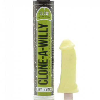 Clone A Willy Luminescent Green Penis Cloner With Vibrator