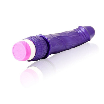 Waves Of Pleasure Vibrator 23 Cm Purple