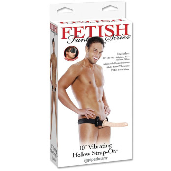 Fetish Fantasy Series Natural Dream Vibrating Hollow Strap On