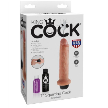 King Cock 17.8 Cm Squirting Cock