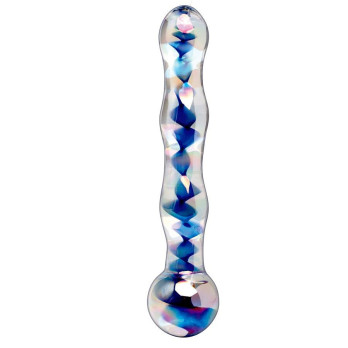 Icicles Number 8 Hand Blown Glass Massager